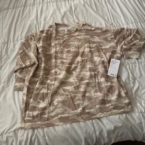 Athleta 2x studio to street sweatshirt NWT